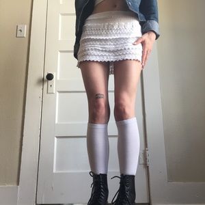 Beach style mini skirt